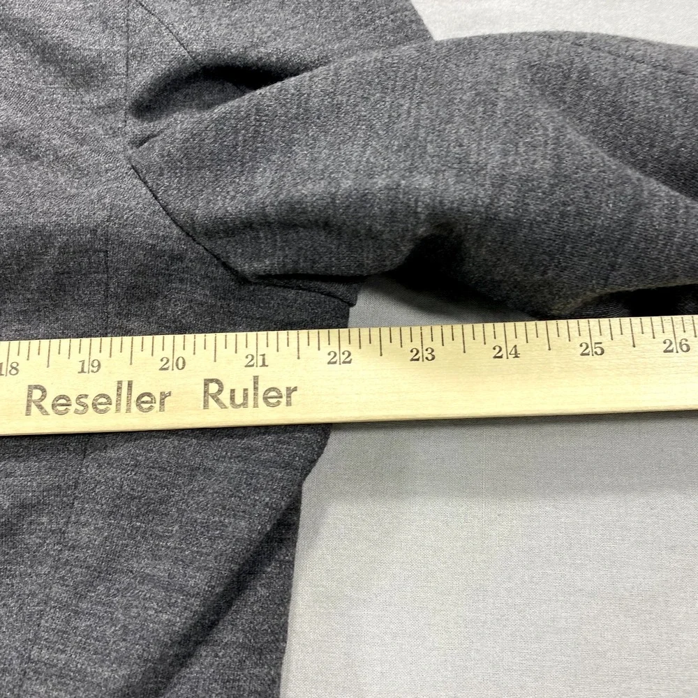 VINTAGE Cricketeer Blazer Mens 44R Gray Double Knit Polyester Sport Coat Jacket‎
